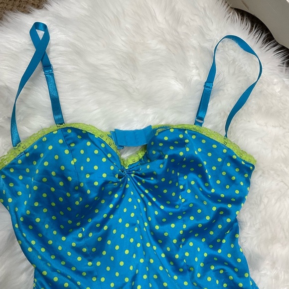 Victorias Secret Vintage Sexy Little Things Polka Dot Romper Cosplay Costumes - Picture 6 of 13